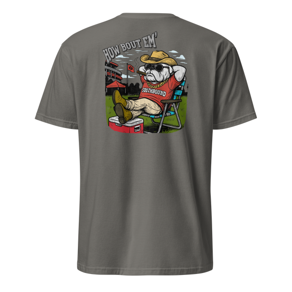 How Bout Em’ Graphic Tee - Football Softstyle T-shirt | Southbound Supply Co.