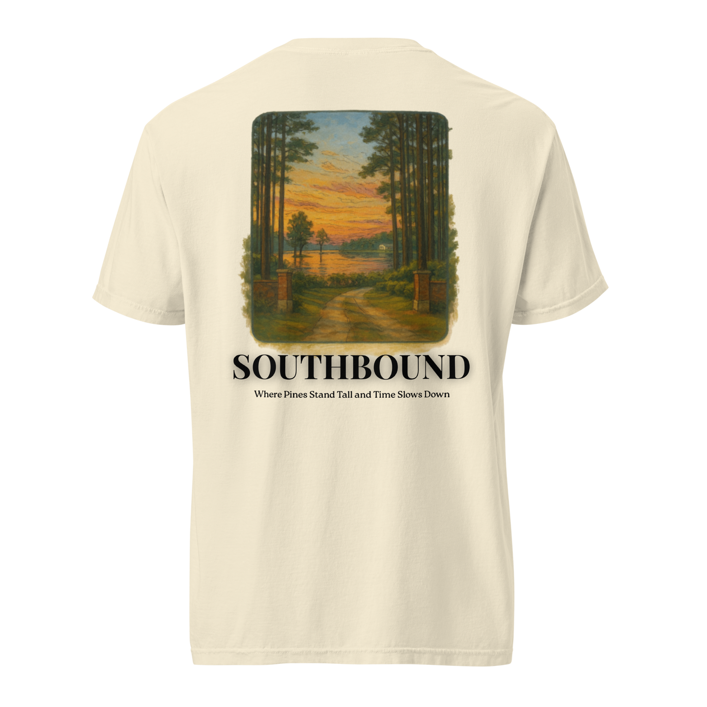 Ivory Graphic Tee | Pine Tree Graphic Tee | Southbound Supply Co.