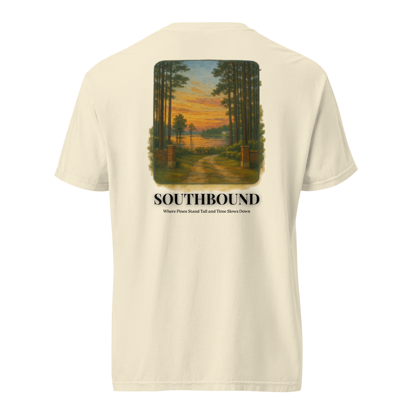 Ivory Graphic Tee | Pine Tree Graphic Tee | Southbound Supply Co.